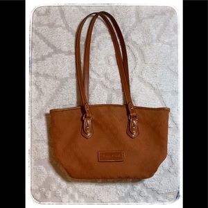 Dooney & Bourke Monogram Canvas Shoppertote.